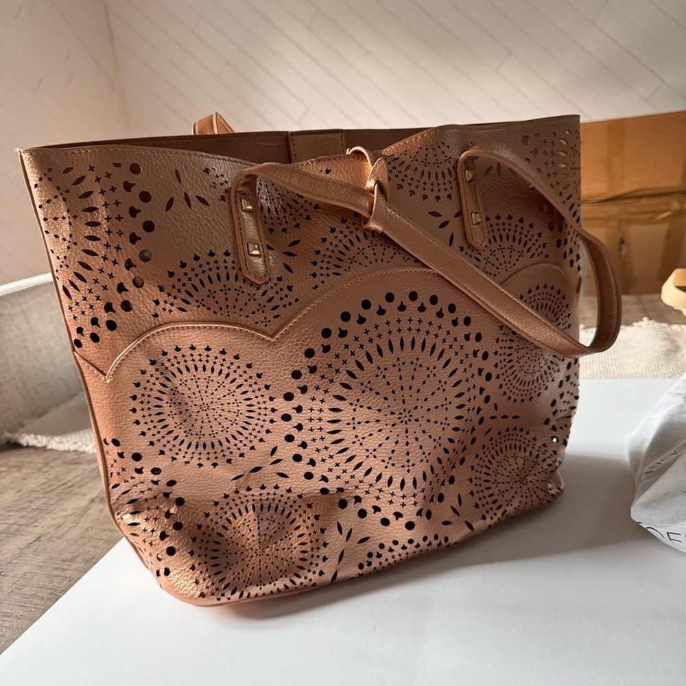 ROSE GOLD TOTE BAG - Picture 5 of 5